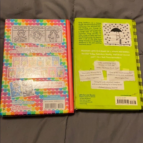 2 Dork diaries & 4 Diary of a wimpy kid books - Picture 3 of 6